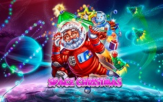 Слот Space Christmas - играть бесплатно онлайн